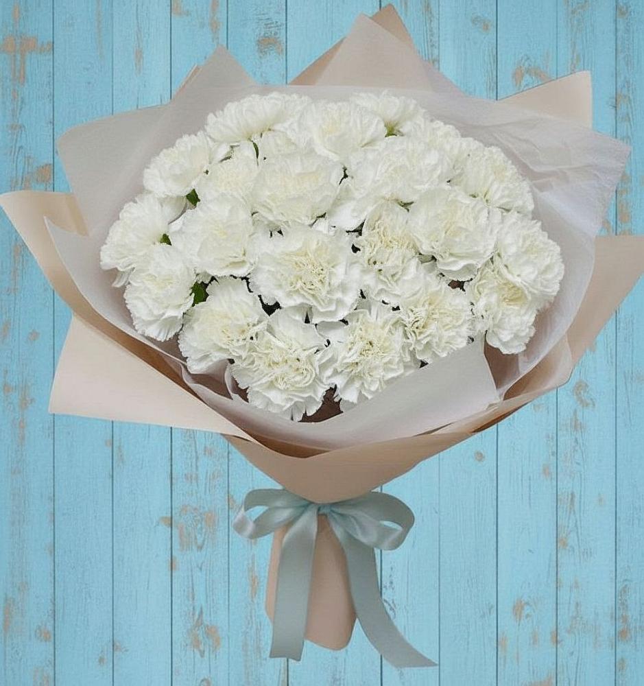 Букет цветов из: Гвоздики в Чегдомыне