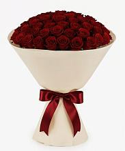 Букет 101 Бордовая роза Блэк Бакарра #REPLACE_PRED# Чегдомыне