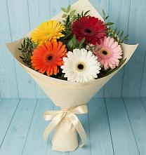 Букет цветов из:  Герберы в Чегдомыне