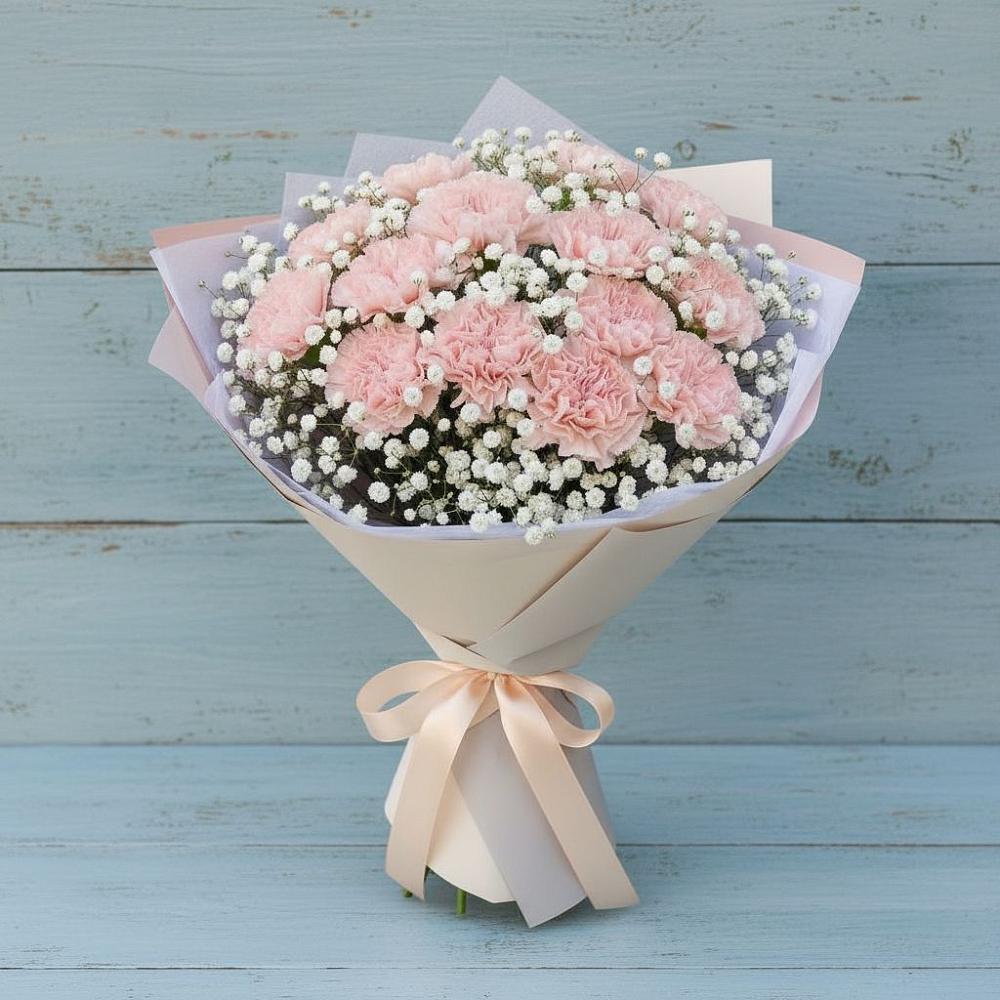 Букет цветов из: Гвоздики в Чегдомыне