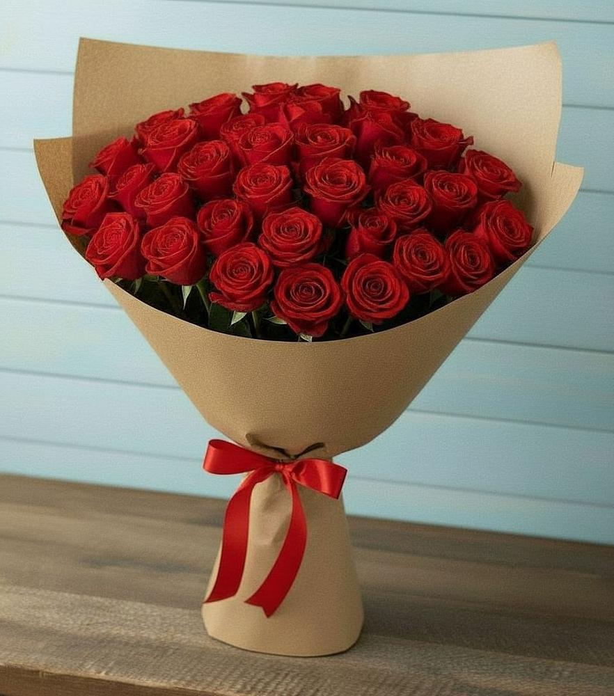 Букет Красные розы Милано в Чегдомыне