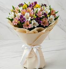 Букет цветов из:  Альстромерии #REPLACE_PRED# Чегдомыне