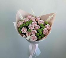 Букет цветов из:  Розы и Хризантемы в Чегдомыне