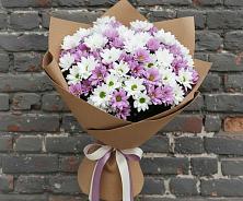 Букет цветов из:  Хризантемы #REPLACE_PRED# Чегдомыне