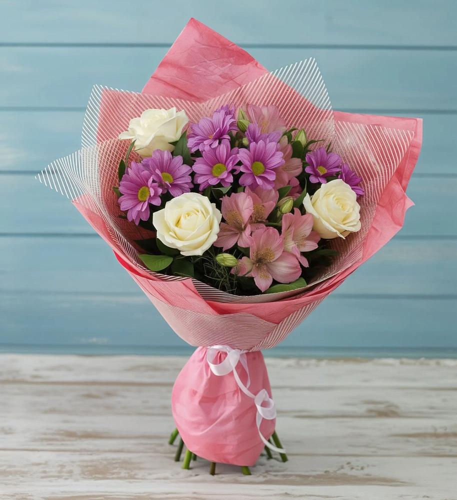 Букет цветов из: Герберы в Чегдомыне